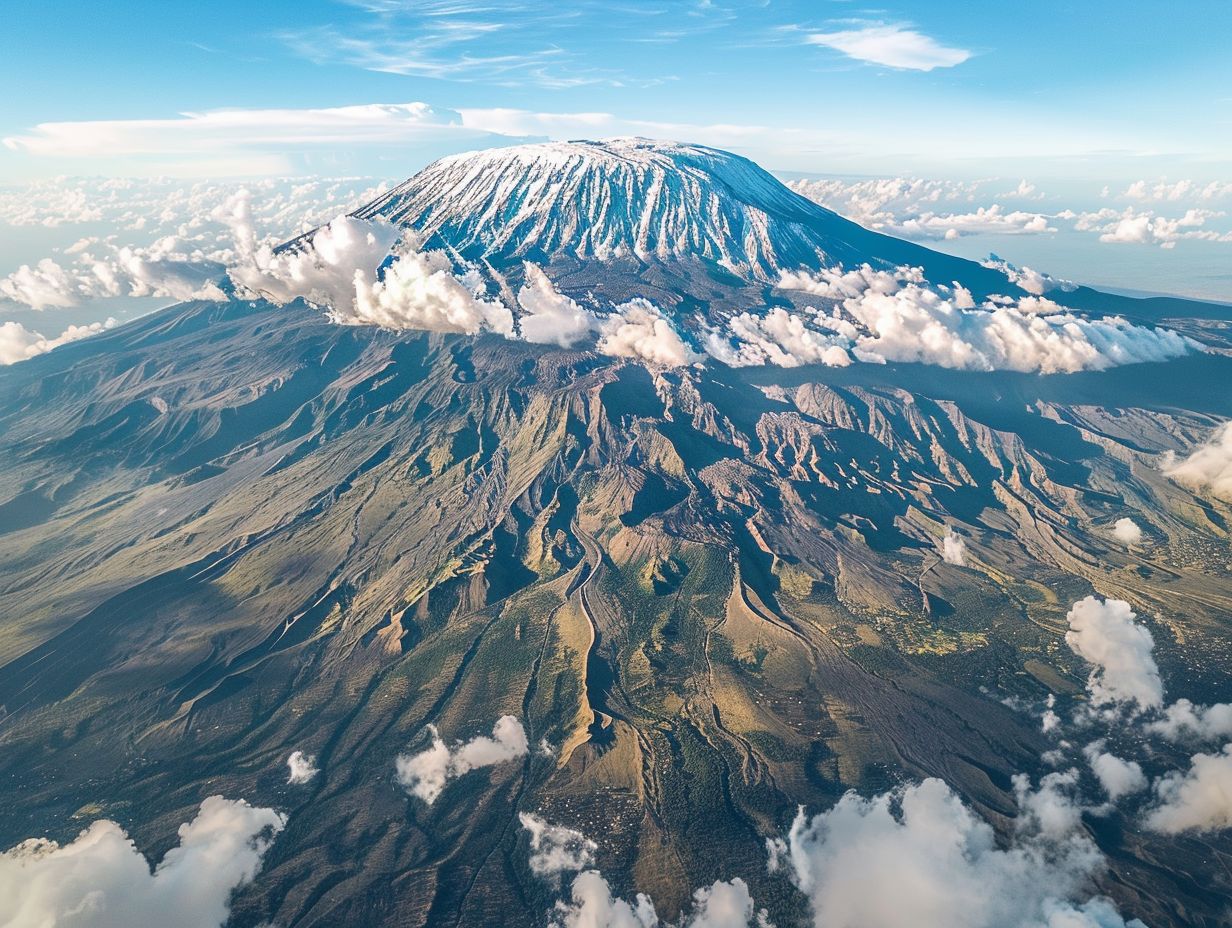 What kind of volcano is Mount Kilimanjaro?